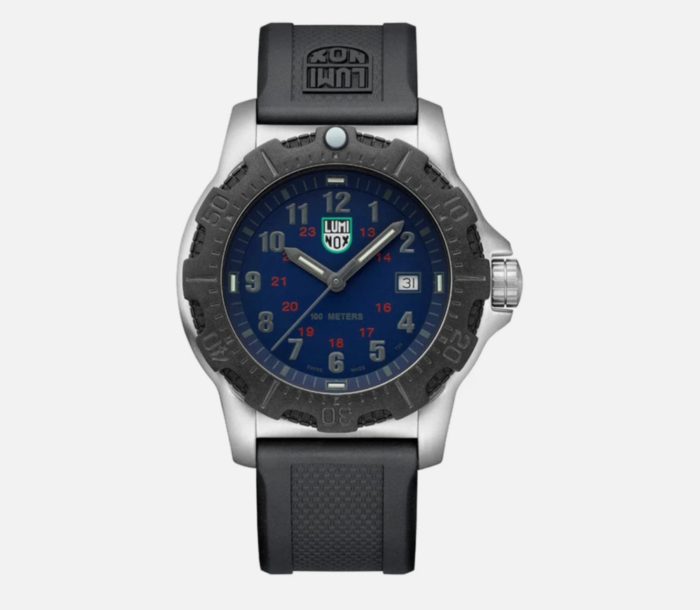 Luminox Men's Manta Ray Steel X2.2133 Blue Dial Polyurethane Watch
